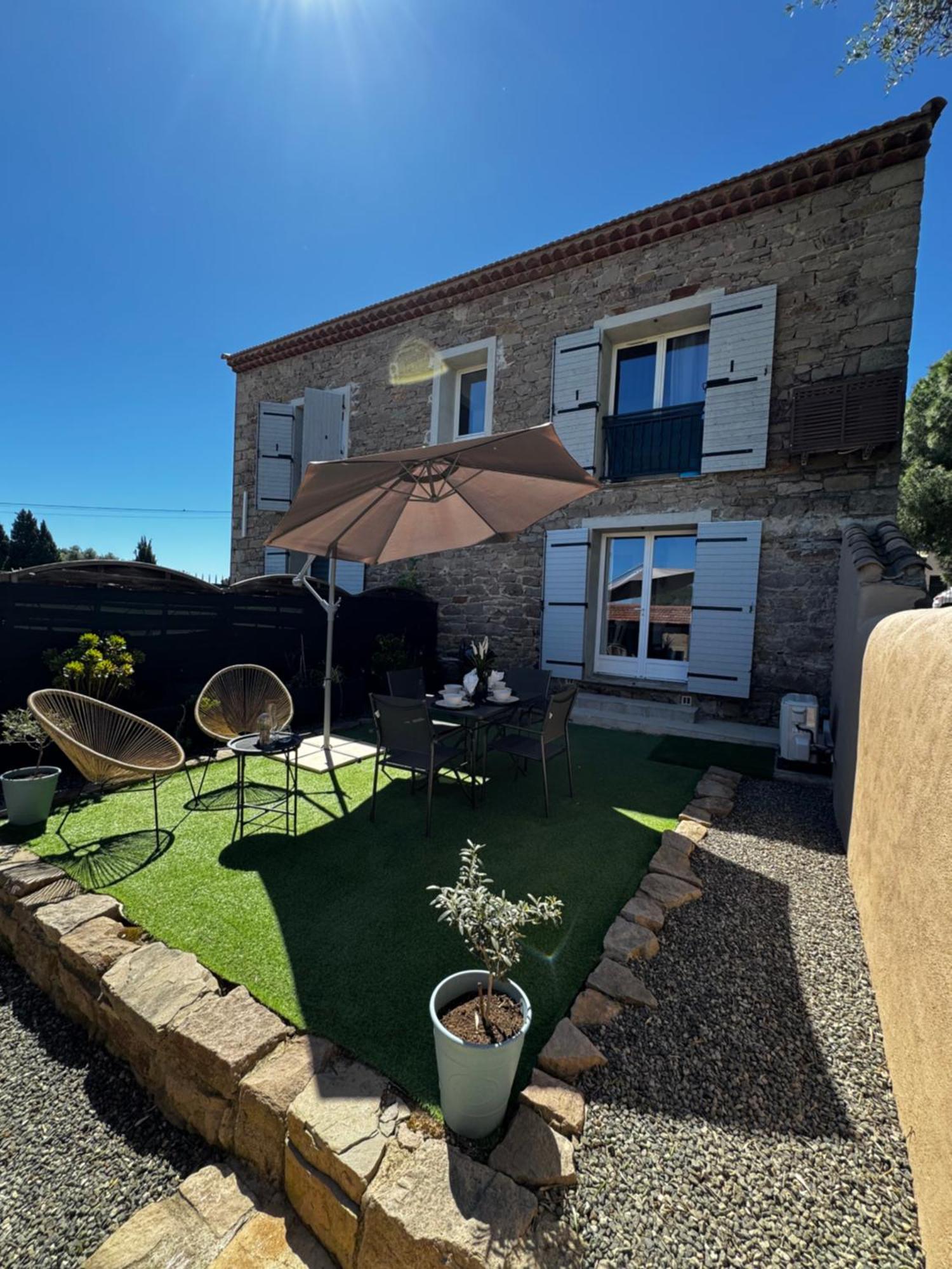 Апартаменти La Bastide Saint Pierre T2 - Jardin Рокбрюн-сюр-Аржан Екстер'єр фото